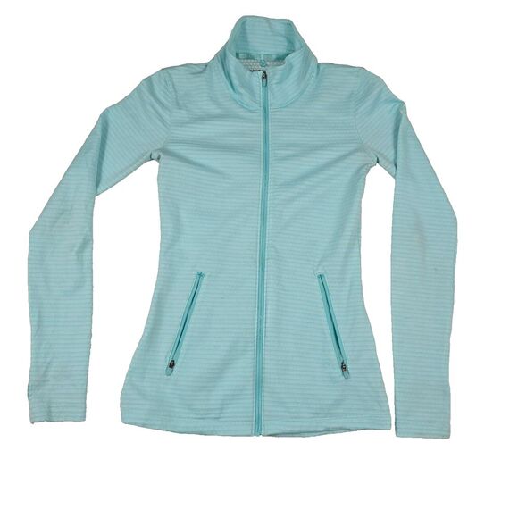 Nike Golf Dri Fit Women's Size Extra Small‎ Light Blue Full Zip Jacket - Picture 1 of 7